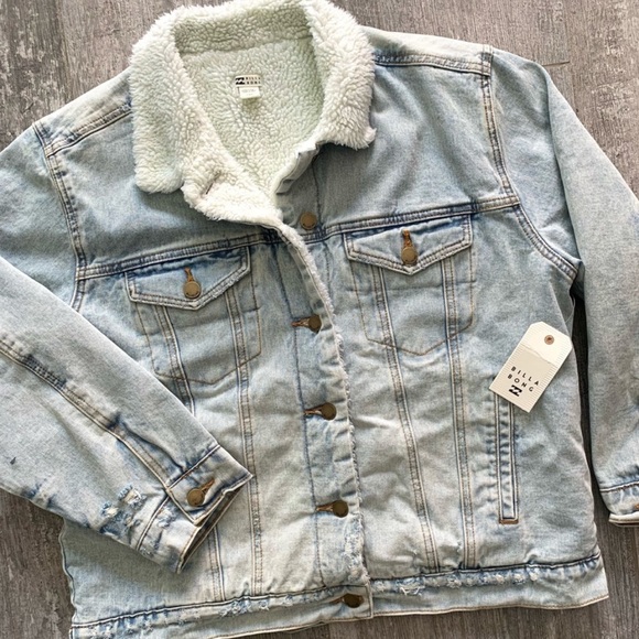 ๐ฅ๐ฅBILLABONG - SUCH A TRIP DENIM JACKET๐ฅ๐ฅ - Picture 2 of 11